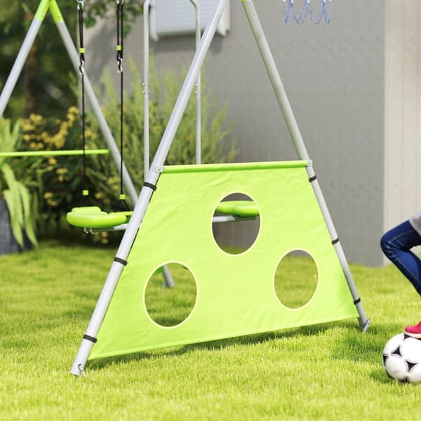 Rootzin lasten ulkokavere - Kids Swings - Leikkikenttäsarja - Sääkestävä - 215 cm x 180cm x 182 cm