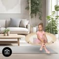 Miniatyrbild 3 av 10: Hänggunga Boho HyperMotion Ø100 cm – Robust gunga för barn och vuxna, maxvikt 150 kg, snabb montering