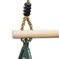 Miniatyrbild 4 av 4: Trätrapps - LEOGREEN - Gunga med gymnastikringar - Grön - 200 cm - Plast (PP, PE), Trä