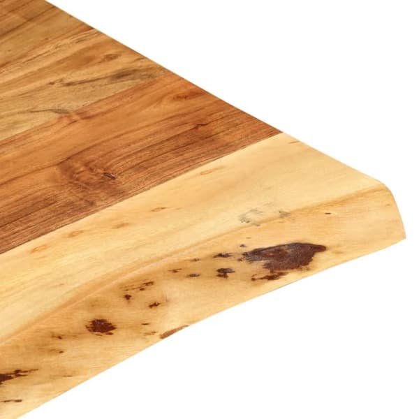 vidaXL bordplade til toiletbord 58x52x3,8 cm massivt akacietræ -  Vask – tilbehør