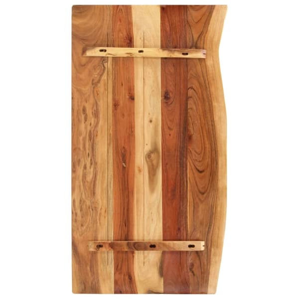 vidaXL bordplade til toiletbord 100x52x3,8 cm massivt akacietræ - Vask – tilbehør