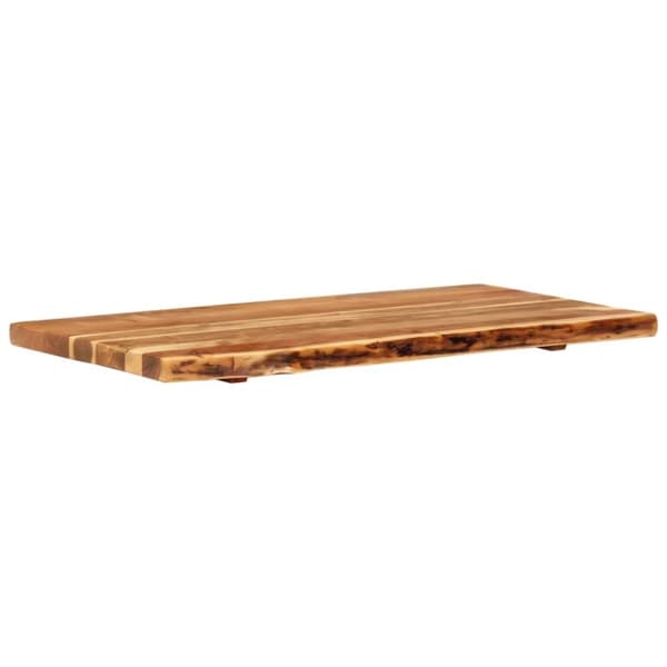 vidaXL bordplade til toiletbord 100x52x3,8 cm massivt akacietræ -  Vask – tilbehør