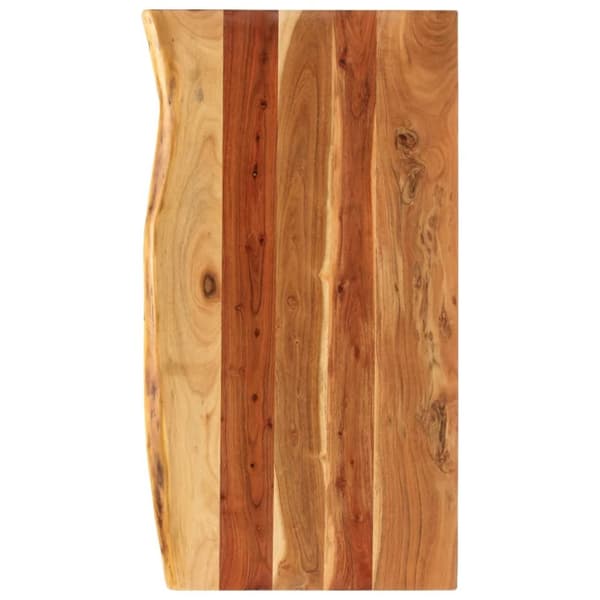 vidaXL bordplade til toiletbord 100x52x3,8 cm massivt akacietræ - Vask – tilbehør