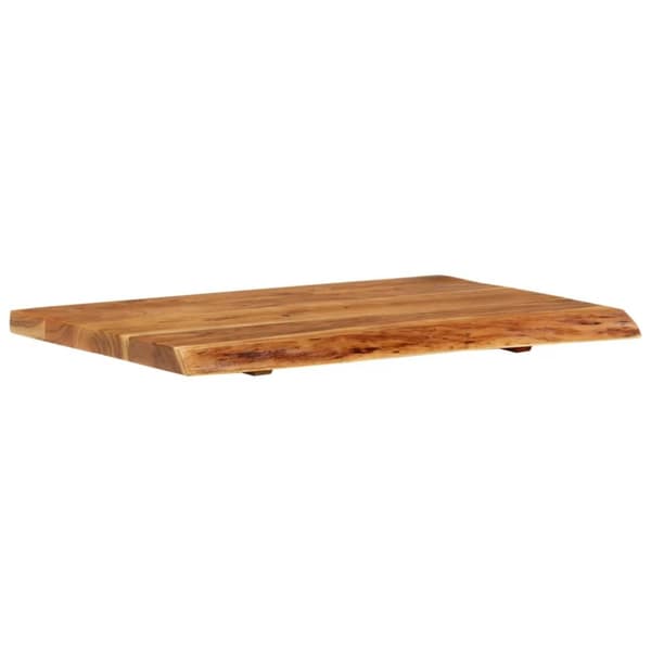 vidaXL bordplade til toiletbord 80x52x3,8 cm massivt akacietræ -  Vask – tilbehør