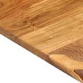 Miniatyrbild 6 av 11: Tvättställstillbehör - Living Bänkskiva för badrum massivt akaciaträ 100x52x2,5 cm