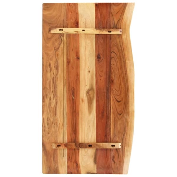 Bordplade til toiletbord 100x52x2,5 cm massivt akacietræ - Bordplade - Bordplade - Home & Living