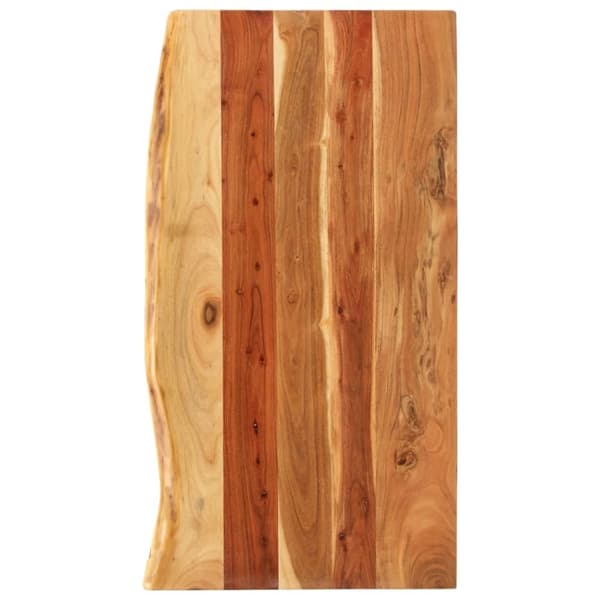 Bordplade til toiletbord 100x52x2,5 cm massivt akacietræ - Bordplade - Bordplade - Home & Living