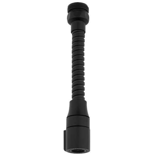 Tofunktionslufter, lang, fleksibel, sort F22/M24
