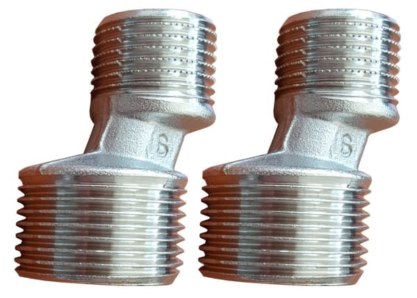 Excentrisk kam til vandhane 3/4"x1/2" - sæt med 2