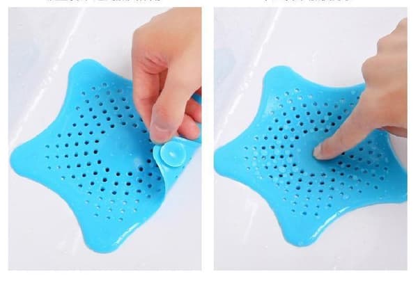 2-Pack Silikon Filter för Diskbänk & Avlopp