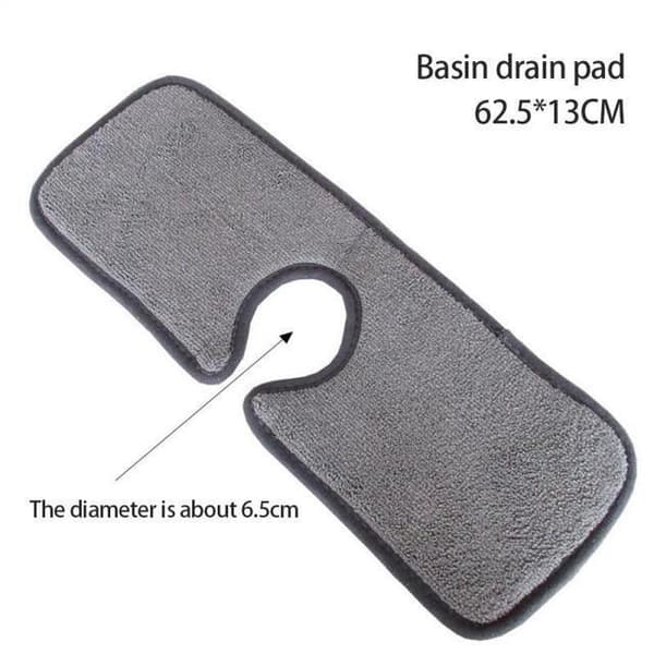 2st 62.5x13 cm absorberande dyna för kran, torrvattendyna för diskbänken