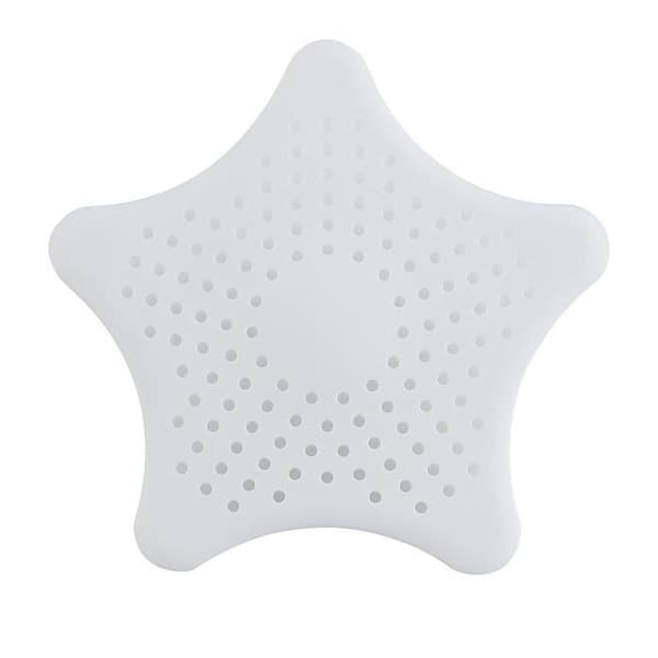 Hicollie® 4st Vit Silikon Avloppspropp Utloppsstopp Pluggar Diskbänk Handfat Hem