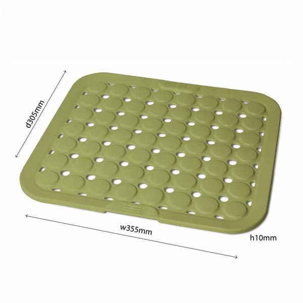 Addis Diskbänksmatta - 518446 - Ljusgrå Diskbänksskyddsmatta, One Size