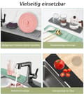 Pikkukuva 6 / 10: Moorle-viemäröintimatto, kuivausmatto, liukumaton ohjausmatto – sopii tiskialtaisiin