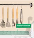 Miniatyrbild 7 av 10: Moorle Dräneringsmatta, Torkmatta, Halkfri Avledningsmatta – Lämplig för Kökshandfat