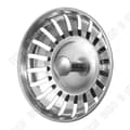 Miniatyrbild 3 av 4: Diskbänkspropp Filtrering Avfall Gummitätning Design Rostfritt stål Diskbänk Tillbehör Köksfilter Restdiskbänk