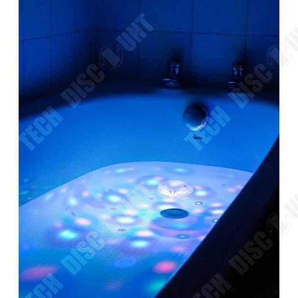 TD® Water Light Show / LED-baddekoration / atmosfär Badbelysning