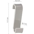 Miniatyrbild 2 av 2: Klädhängare - GEDY - Modell i termoplastisk resin - Färg beige - Samtida stil - Maxvikt 8 kg