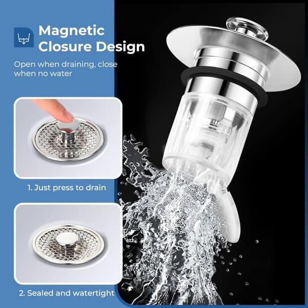 Bouchon baignoire - bouchon lavabo Blendura - tvättställskork