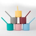 Miniatyrbild 2 av 3: MinikOiOi Sugrör Rosa mix 4-pack