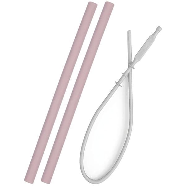 MinikOiOi Sugrör Rosa 2-pack