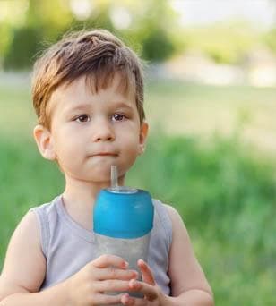 Clip´n Sip för barn - överdrag av silikon till glas eller mugg (2-pack)