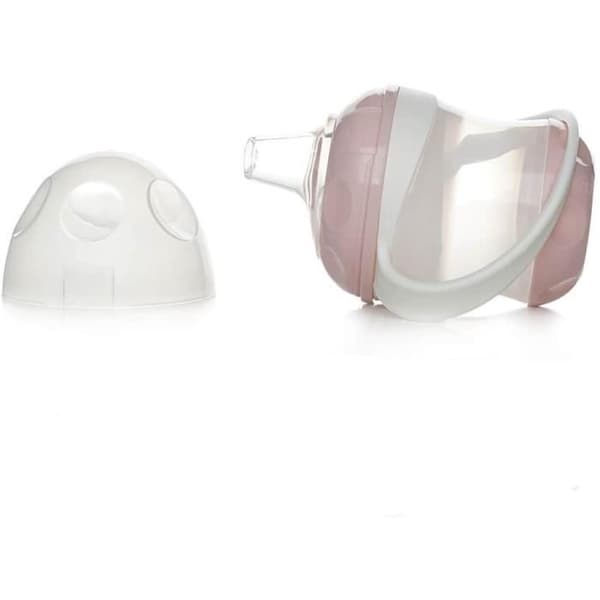 THERMOBABY Läcksäker kopp + lock - Puderrosa