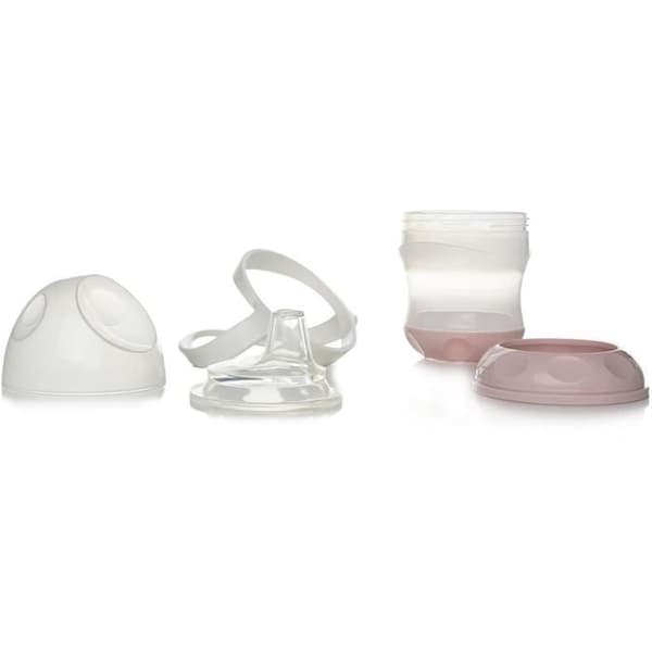 THERMOBABY Läcksäker kopp + lock - Puderrosa