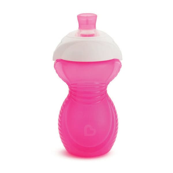 Munchkin Click Lock Chew Proof Sippy Cup 296ml Pink