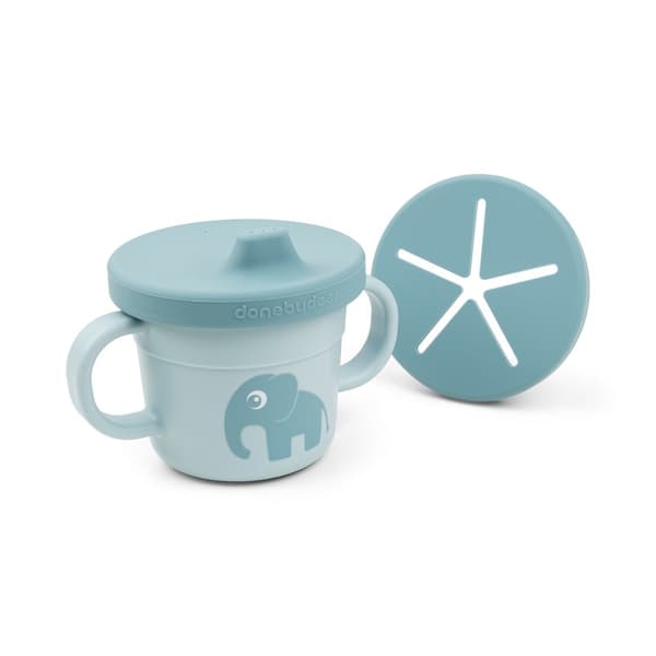 Foodie Pipmugg/Snackmugg Elphee Blå Done by Deer