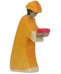 Miniatyrbild 2 av 2: Träfigur - HOLZTIGER - Melchior 3 - Handmålad - För barn från 3 år och uppåt