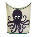 Miniatyrbild 1 av 4: Tvättkorg - Octopus - Beige - 33x48x59 cm - Utan lock