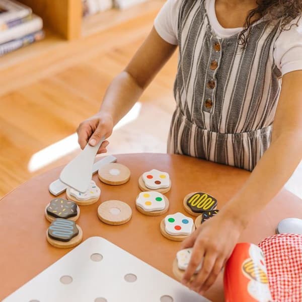 Träspel för att skiva och baka kex - MELISSA &amp; DOUG - Blandat - Från 3 år