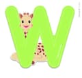 Miniatyrbild 2 av 2: Janod - Bokstaven W Sophie the Giraffe - JURATOYS