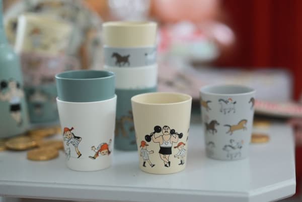 Pippi Cirkus Samlarkoppar 4-pack Rätt Start