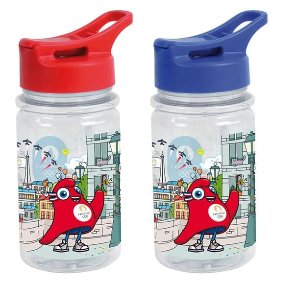 OLYMPIC GAMES PARIS 2024 - Transparent flaska med pip 380 mL 2AST