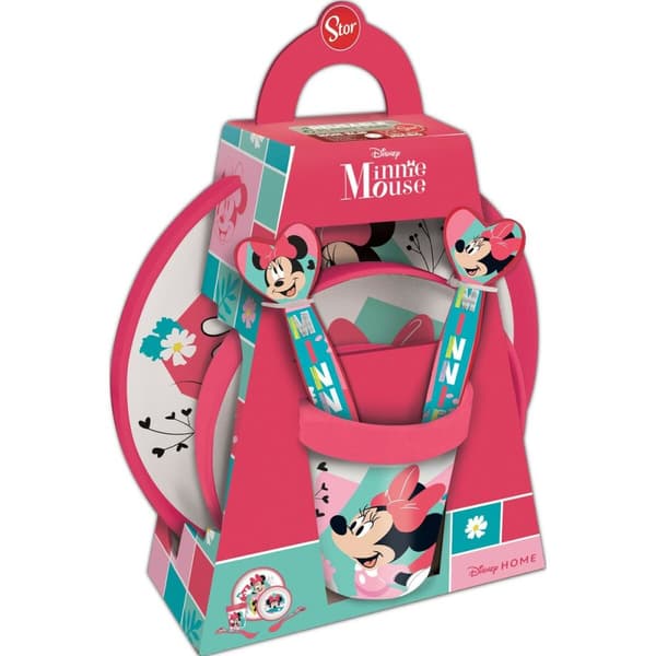 Matset för barn Minnie Mouse CZ11307 Rosa 5 Delar