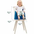 Miniatyrbild 3 av 3: Barnstol ThermoBaby YOUPLA Blå