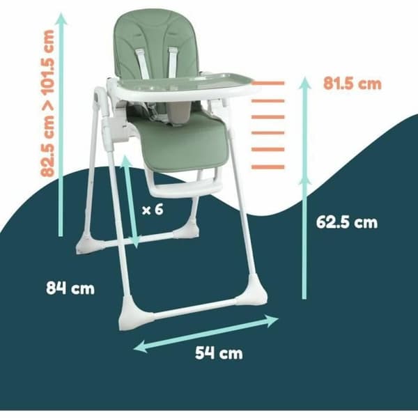 Child's Chair Looping Grön
