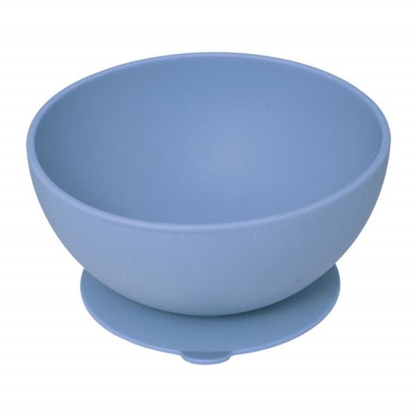 4-delat silikon måltidsset "Blue" för baby Atmosphera