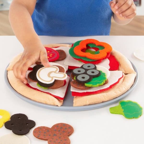 MELISSA &amp; DOUG Filtmat - Pizzaset