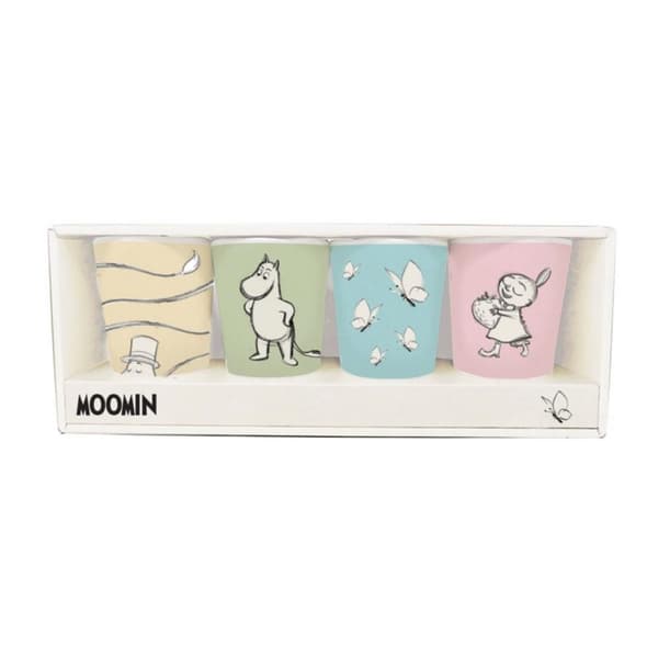 Mumin Barnglas 4-Pack Barbo-Toys