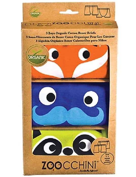 Boy's Boxers (2/3 år) - Orange - Paket om 3
