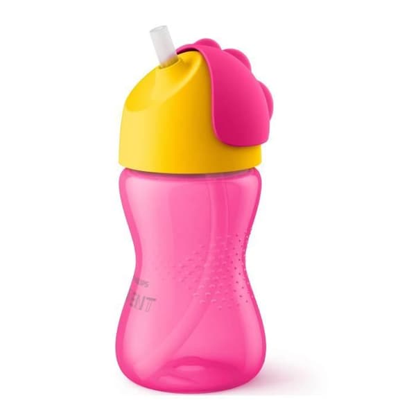 PHILIPS AVENT SCF798/02 Halmkopp 300ml 12 månader+ Rosa/Gul