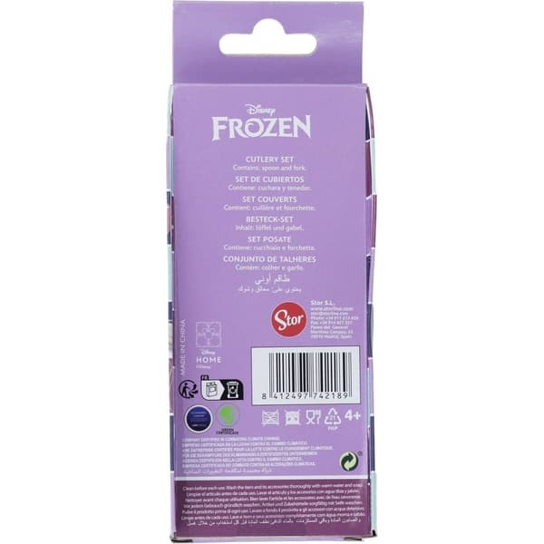 Bestick-set Frozen CZ11341 Barn 2 Delar