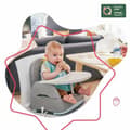 Pikkukuva 4 / 5: Syöttötuoli Badabulle Sitzerhöhung 15 kg Valkoinen/Harmaa