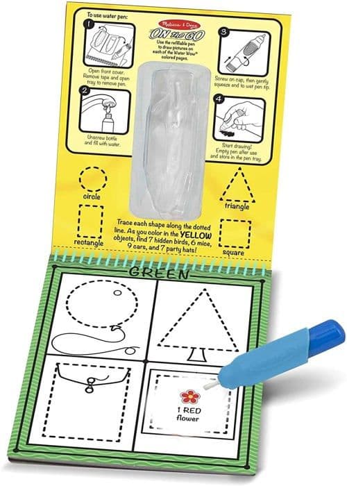 Melissa &amp; Doug - Water Wow! Färger och former