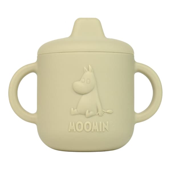 Mumin Silikon Pipmug, Latte Beige Rätt Start