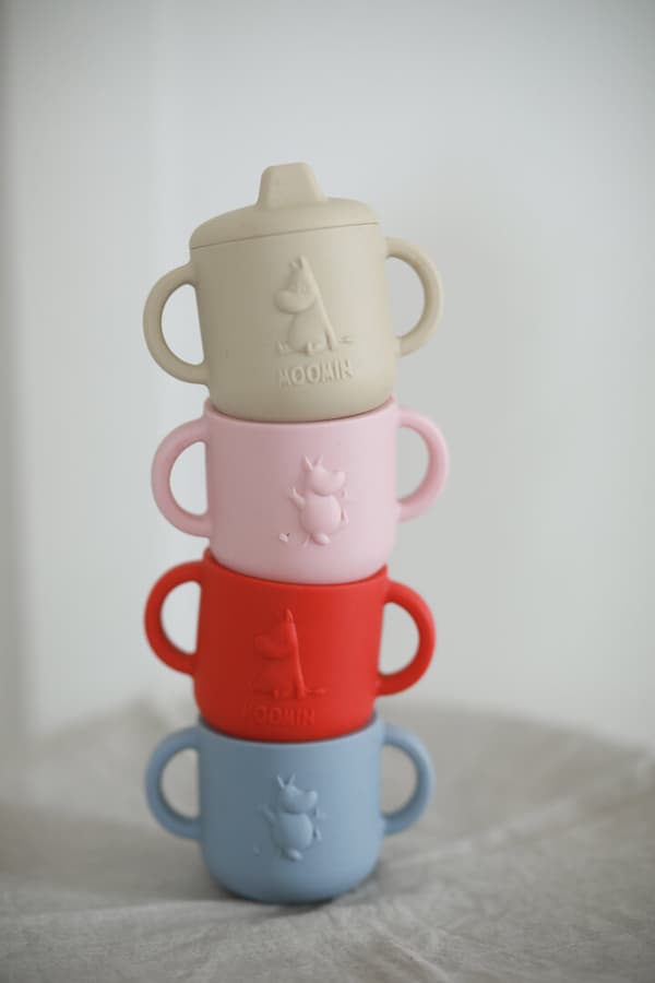 Mumin Silikon Pipmugg Rosehip Pink Rätt Start
