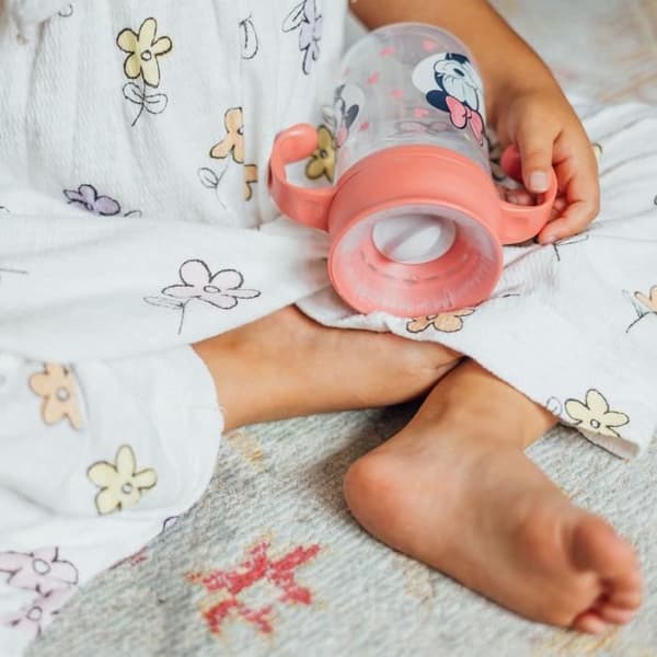 Inlärningst kopp - THERMOBABY - 360 grader - Med läckskydds skiva - Minnie